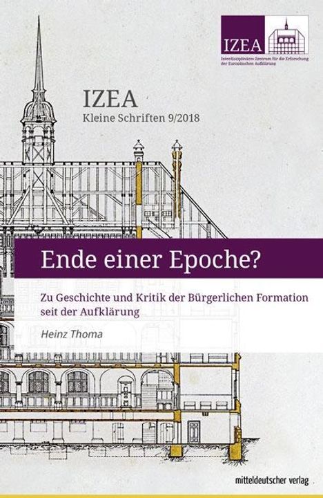 Heinz Thoma: Ende einer Epoche?, Buch