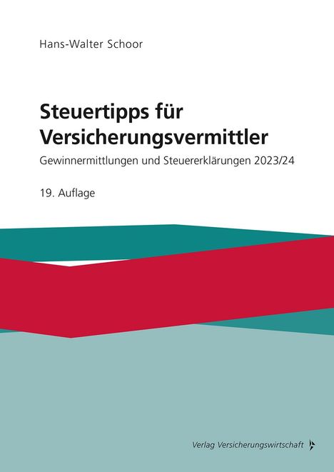 Hans-Walter Schoor: Steuertipps für Versicherungsvermittler, Buch