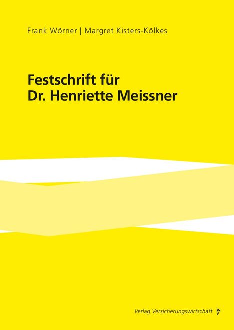 Festschrift für Dr. Henriette Meissner, Buch