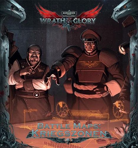 WH40K: Wrath &amp; Glory Battlemaps Kriegszonen, Buch