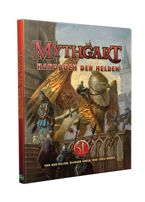 Chris Harris: Mythgart - Handbuch der Helden (5E), Buch