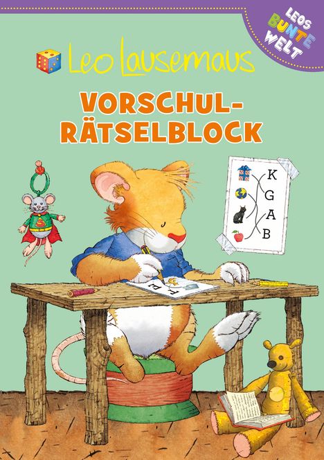 Leo Lausemaus Vorschul-Rätselblock, Buch