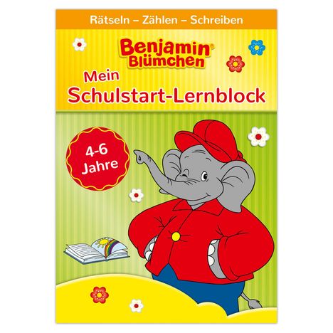 Benjamin Blümchen - Mein Schulstart-Lernblock, Buch