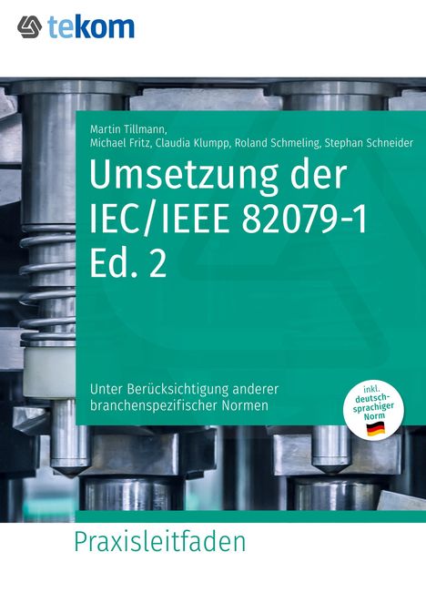 Martin Tillmann: Umsetzung der IEC/IEEE 82079-1 Ed. 2, Buch