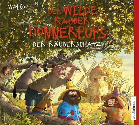Walko Walko: Der wilde Räuber Donnerpups - Der Räuberschatz, CD