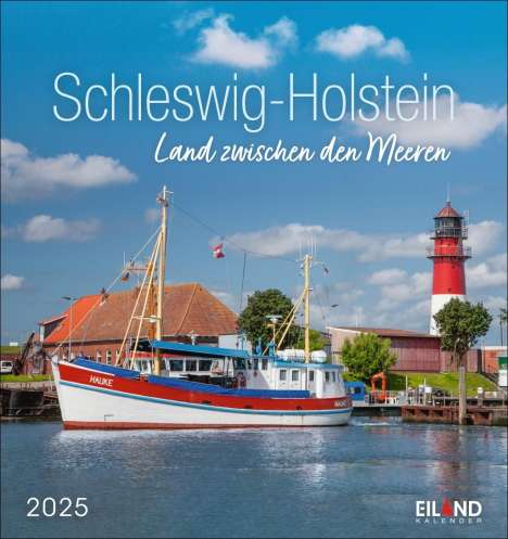 Schleswig-Holstein Postkartenkalender 2025 - Land zwischen den Meeren, Kalender