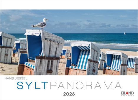 Sylt Panorama Postkartenkalender 2026 - Hans Jessel, Kalender