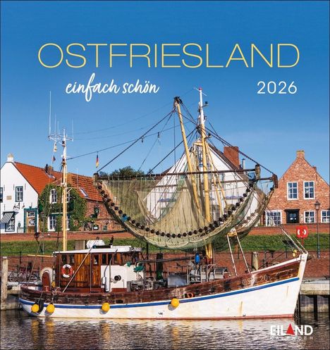 Ostfriesland Postkartenkalender 2026 - einfach schön, Kalender