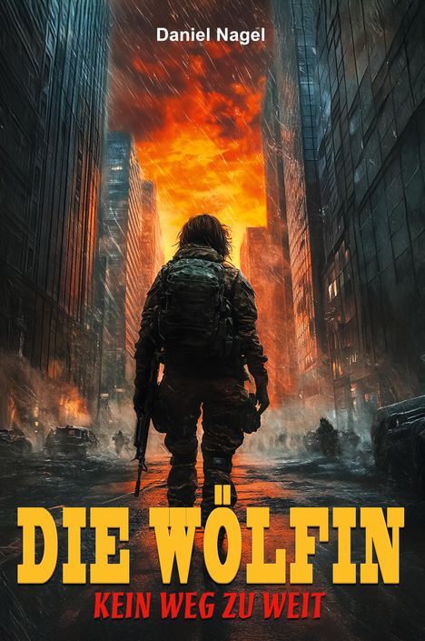 Daniel Nagel: Die Wölfin, Buch