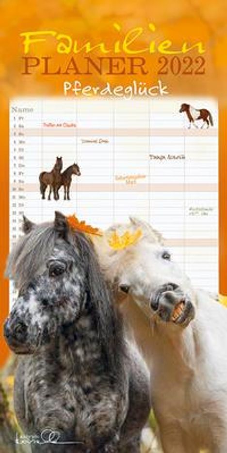 Gabriele Boiselle: Boiselle, G: Familienplaner Pferd 2022, Kalender