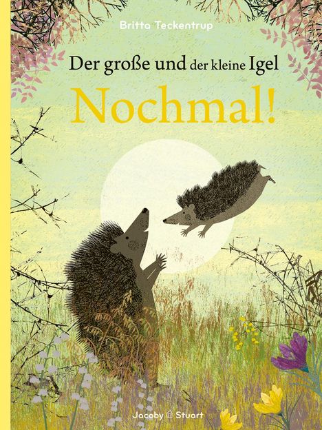 Britta Teckentrup: Der große und der kleine Igel / Nochmal!, Buch