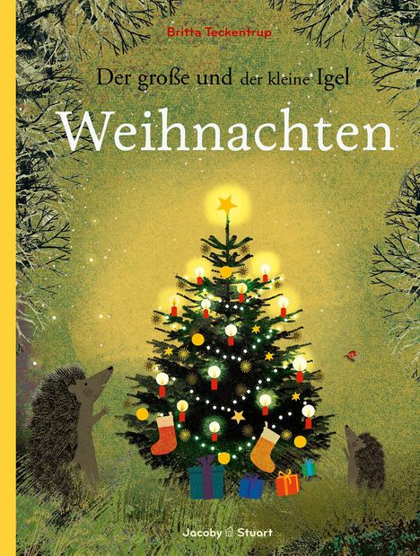 Britta Teckentrup: Der große und der kleine Igel / Weihnachten, Buch