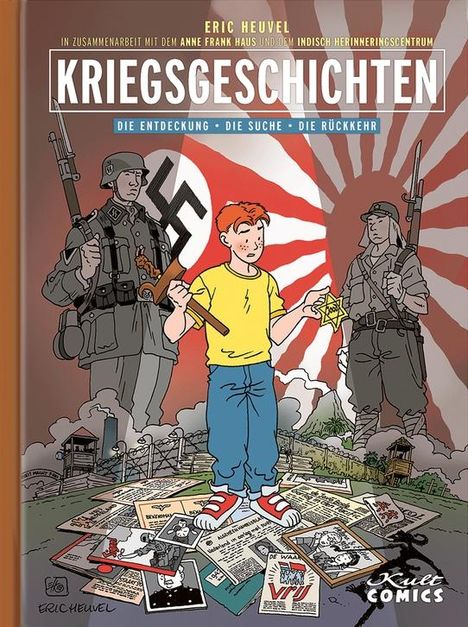Eric Heuvel: Kriegsgeschichten, Buch