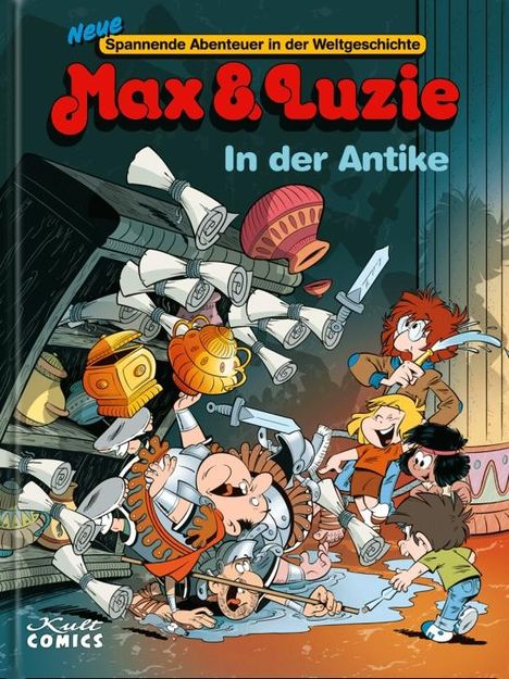 Frizzanti: Max &amp; Luzie - Neue spannende Abenteuer in der Weltgeschichte 1, Buch