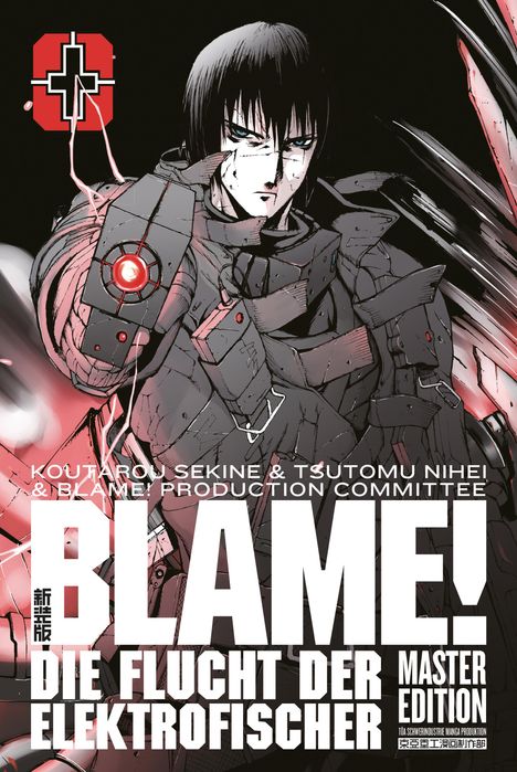 Koutarou Sekine: BLAME! Master Edition +: Die Flucht der Elektrofischer, Buch