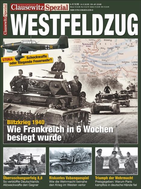 Stefan Krüger: Clausewitz Spezial 28. Westfeldzug, Buch