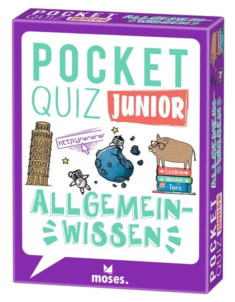 Nicola Berger: Pocket Quiz junior Allgemeinwissen, Spiele