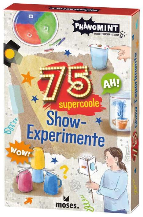 Carola von Kessel: PhänoMINT 75 supercoole Show-Experimente, Buch