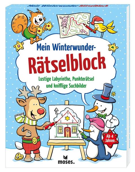 Charlotte Wagner: Mein Winterwunder-Rätselblock, Buch