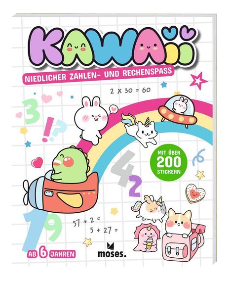 KAWAII Niedlicher Zahlen- und Rechenspaß, Buch