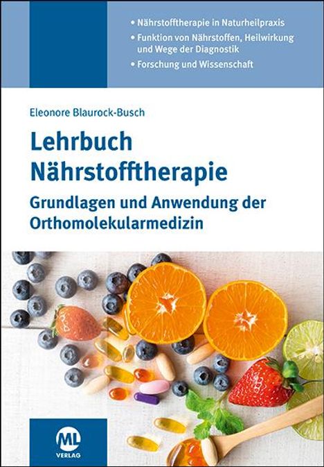 Eleonore Blaurock-Busch: Lehrbuch Nährstofftherapie, Buch