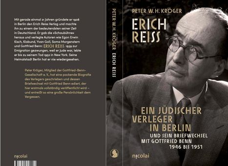 Peter W. H. Kröger: Erich Reiss, Buch