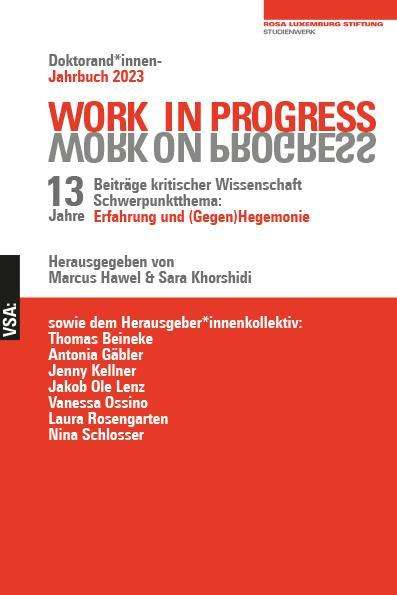 Markus Hennig: Work In Progress. Work On Progress., Buch