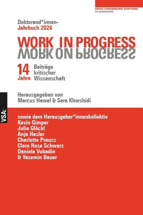 Work In Progress. Work On Progress. 2024, Buch