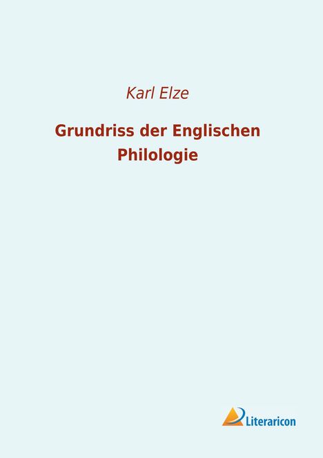 Grundriss der Englischen Philologie, Buch