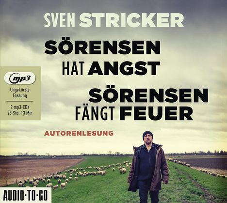 Sven Stricker: Sörensen hat Angst / Sörensen fängt Feuer, 2 MP3-CDs