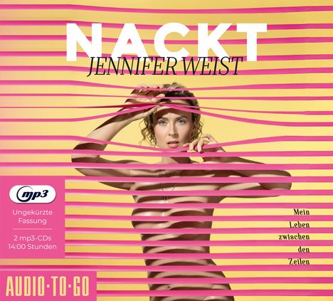 Jennifer Weist: Nackt, 2 MP3-CDs