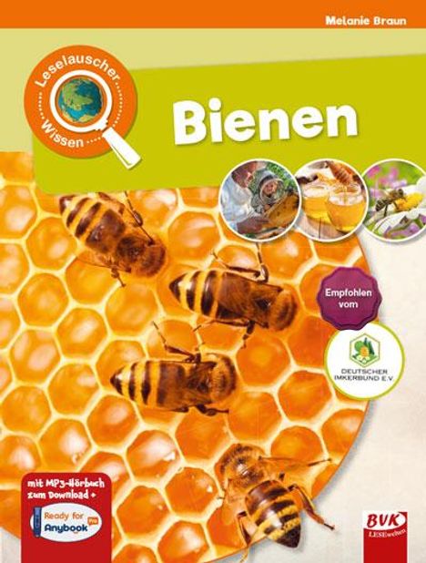 Melanie Braun: Leselauscher Wissen: Bienen (inkl. CD), Buch