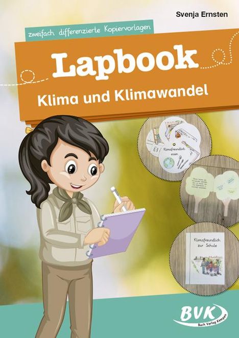 Svenja Ernsten: Lapbook Klima und Klimawandel, Buch