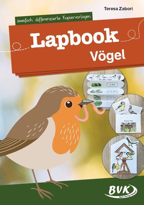 Teresa Zabori: Lapbook Vögel, Buch