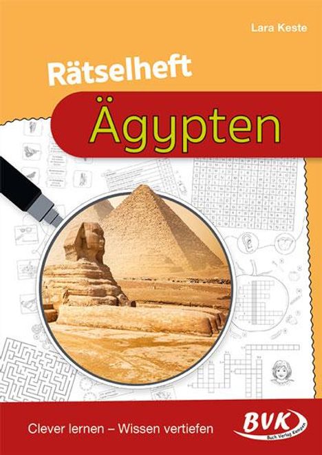 Lara Keste: Rätselheft Ägypten, Buch