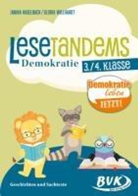 Janina Haselbach: Lesetandems Demokratie 3./4. Klasse, Buch