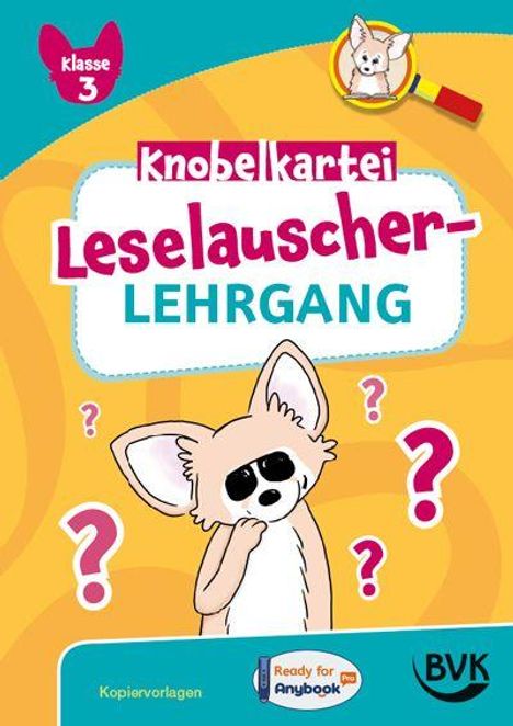 Leselauscher-Lehrgang: Knobelkartei Klasse 3, Buch
