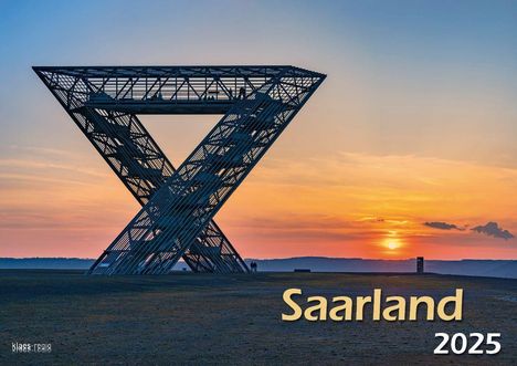 Holger Klaes: Saarland 2025 Bildkalender A3 quer Spiralbindung, Kalender