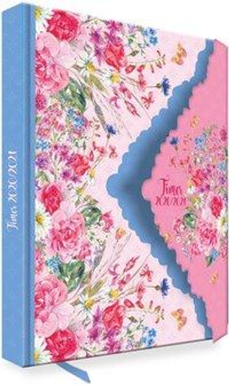 Trötsch Schülerkalender mit Klappe Flower 2020/2021, Buch