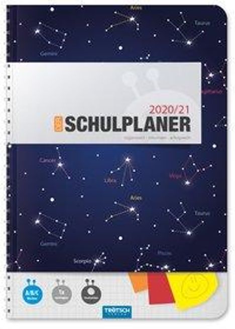 Trötsch Schulplaner "Blau" 2020/2021, Buch