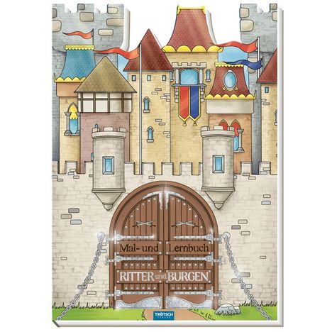 Trötsch Malbuch Ritter und Burgen Malbuch, Buch