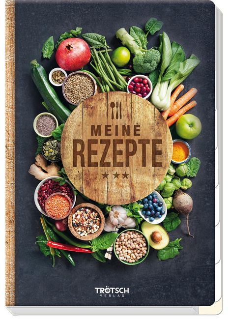 Trötsch Eintragebuch Meine Rezepte Küche Kochbuch, Buch