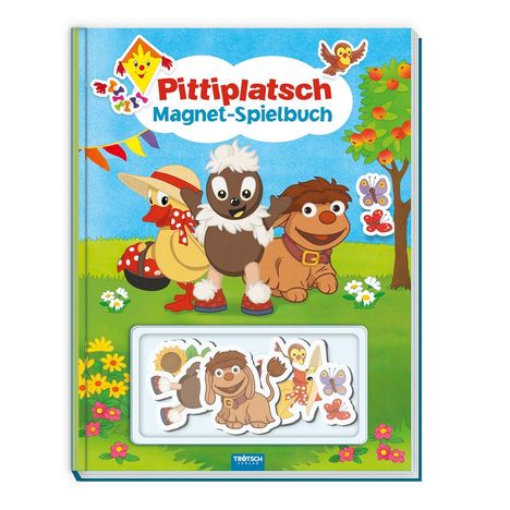 Trötsch Unser Sandmännchen Magnet-Spielbuch Pittiplatsch Pappenbuch mit Magneten, Buch