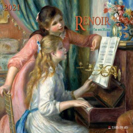 Auguste Renoir - La Vie en Rose 2021, Kalender