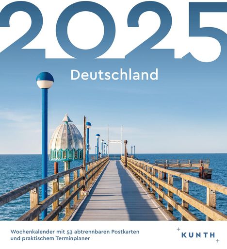Deutschland - KUNTH Postkartenkalender 2025, Kalender