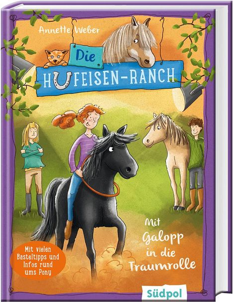 Annette Weber: Die Hufeisen-Ranch - Mit Galopp in die Traumrolle, Buch