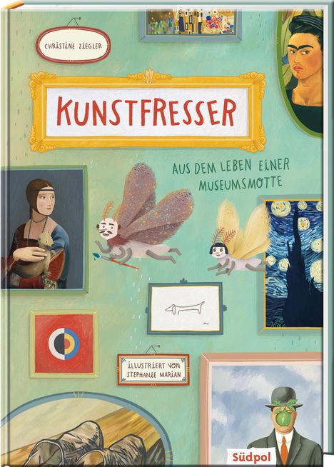 Christine Ziegler: Kunstfresser - Aus dem Leben einer Museumsmotte, Buch