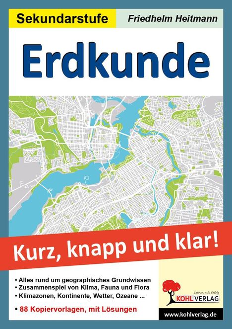 Friedhelm Heitmann: Erdkunde - Grundwissen kurz, knapp und klar!, Buch