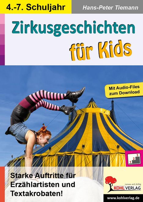 Hans-Peter Tiemann: Zirkusgeschichten für Kids, Buch