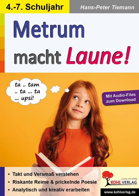 Hans-Peter Tiemann: Metrum macht Laune!, Buch